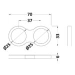 Nuie Universal Hose Retainer