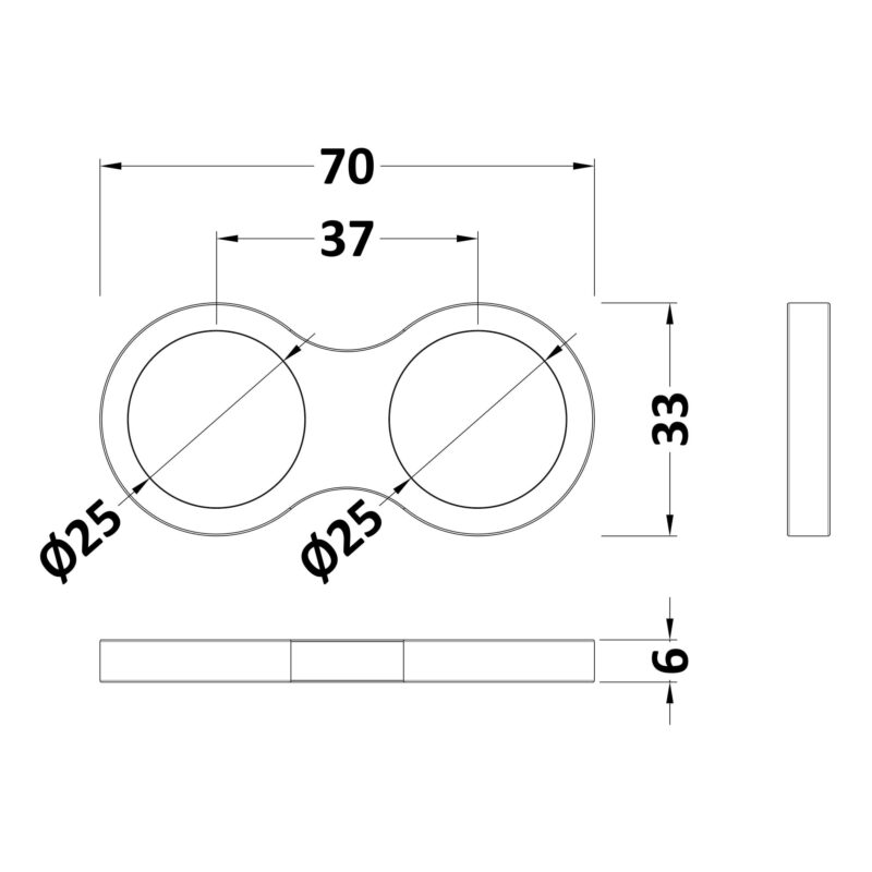 Nuie Universal Hose Retainer
