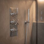 Nuie Aztec Chrome Concealed Triple Control Thermostatic Shower Valve