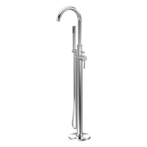 Nuie Aztec Chrome Floorstanding Bath Shower Mixer