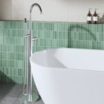 Nuie Aztec Chrome Floorstanding Bath Shower Mixer