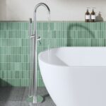Nuie Aztec Chrome Floorstanding Bath Shower Mixer