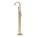 Nuie Aztec Brushed Brass Floorstanding Bath Shower Mixer