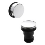 Nuie Chrome Push Button Bath Waste
