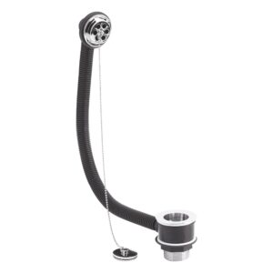 Nuie Bath Waste with Plug & Chain Chrome