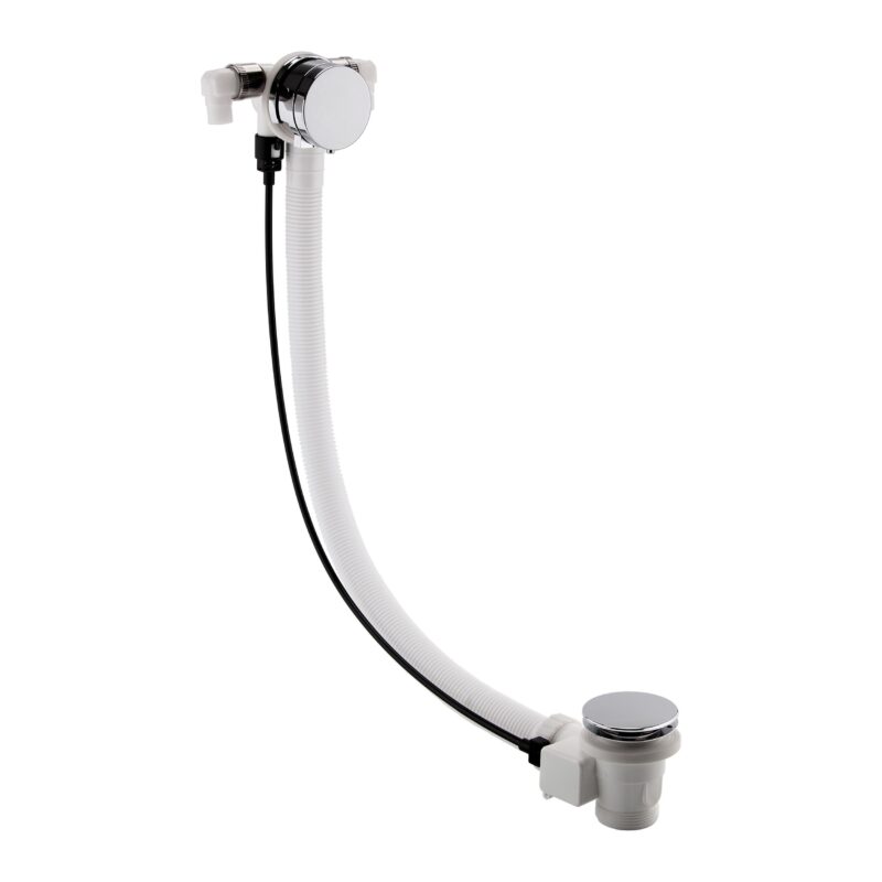 Nuie Chrome Freeflow Bath Filler Nuie Chrome Freeflow Bath Filler