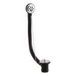 Nuie Chrome Bath Waste, Plug & Chain