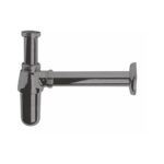 Nuie Brushed Pewter Classic Bottle Trap