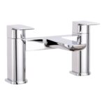 Nuie Eclipse Chrome Bath Filler