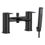 Nuie Eclipse Matt Black Bath Shower Mixer