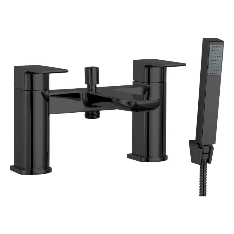Nuie Eclipse Matt Black Bath Shower Mixer Nuie Eclipse Matt Black Bath Shower Mixer