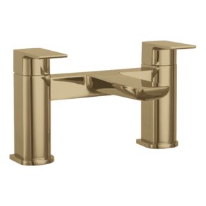 Nuie Eclipse Brushed Brass Bath Filler