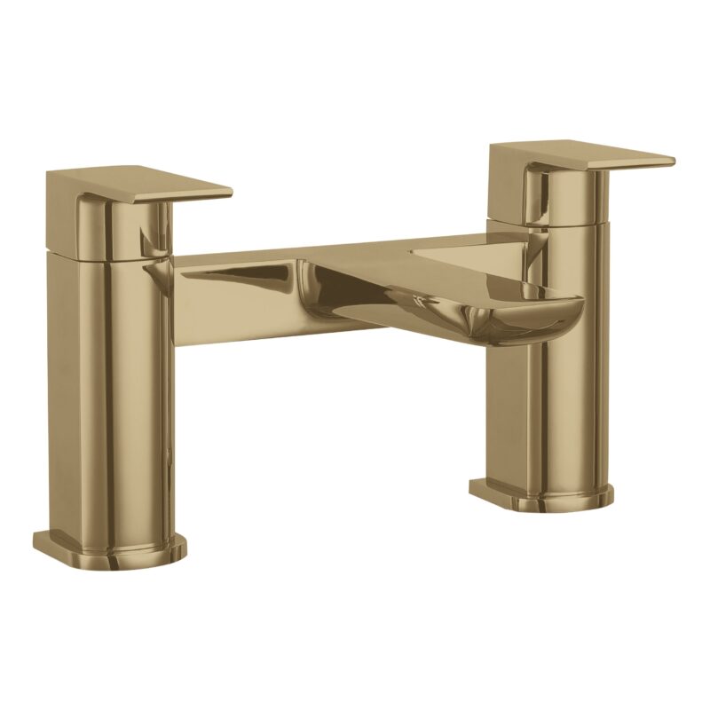 Nuie Eclipse Brushed Brass Bath Filler Nuie Eclipse Brushed Brass Bath Filler
