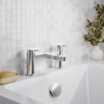 Nuie Halstatt Chrome Bath Filler