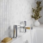 Nuie Halstatt Chrome Bath Filler