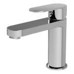 Nuie Halstatt Chrome Mono Basin Mixer & Push Button Waste