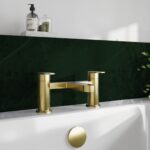 Nuie Halstatt Brushed Brass Bath Filler