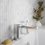 Nuie Hardy Chrome Bath Filler