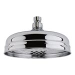 Nuie Chrome Apron Fixed Shower Head 200mm