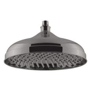 Nuie Brushed Pewter 300mm Apron Fixed Shower Head