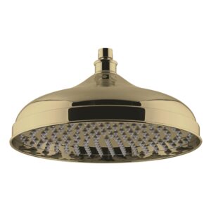 Nuie Brushed Brass 300mm Apron Fixed Shower Head