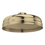 Nuie Brushed Brass 200mm Apron Fixed Shower Head