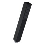 Nuie Matt Black Minimalist Shower Handset Kit