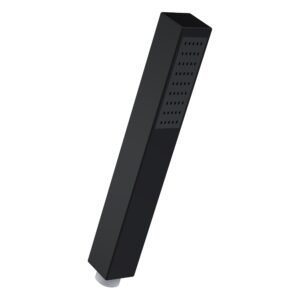 Nuie Matt Black Minimalist Shower Handset Kit
