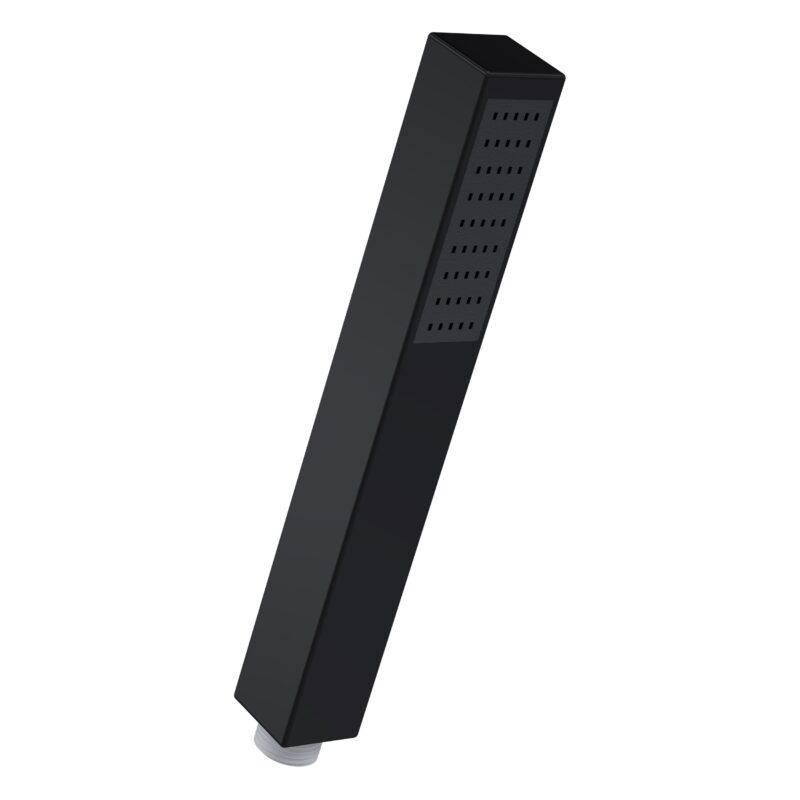 Nuie Matt Black Minimalist Shower Handset Kit Nuie Matt Black Minimalist Shower Handset Kit