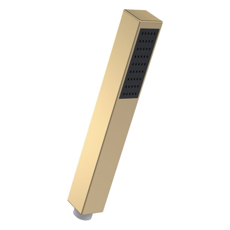 Nuie Brushed Brass Minimalist Hand Shower Nuie Brushed Brass Minimalist Hand Shower