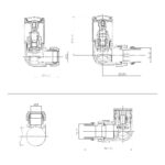 Nuie Chrome Corner Dual Fuel Radiator Valve Pack