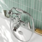 Nuie Beaumont Chrome Bath Shower Mixer Tap