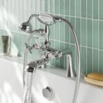 Nuie Beaumont Chrome Bath Shower Mixer Tap