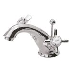 Nuie Beaumont Chrome Mono Basin Mixer with Pop Up Waste