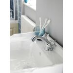 Nuie Beaumont Chrome Mono Basin Mixer with Pop Up Waste