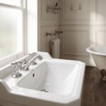 Nuie Beaumont Chrome 3 Hole Basin Mixer with Pop Up Waste