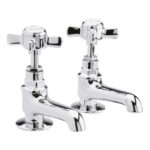 Nuie Beaumont Chrome Basin Taps