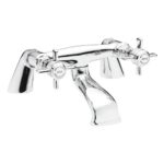 Nuie Beaumont Chrome Bath Filler