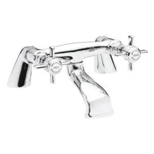 Nuie Beaumont Chrome Bath Filler