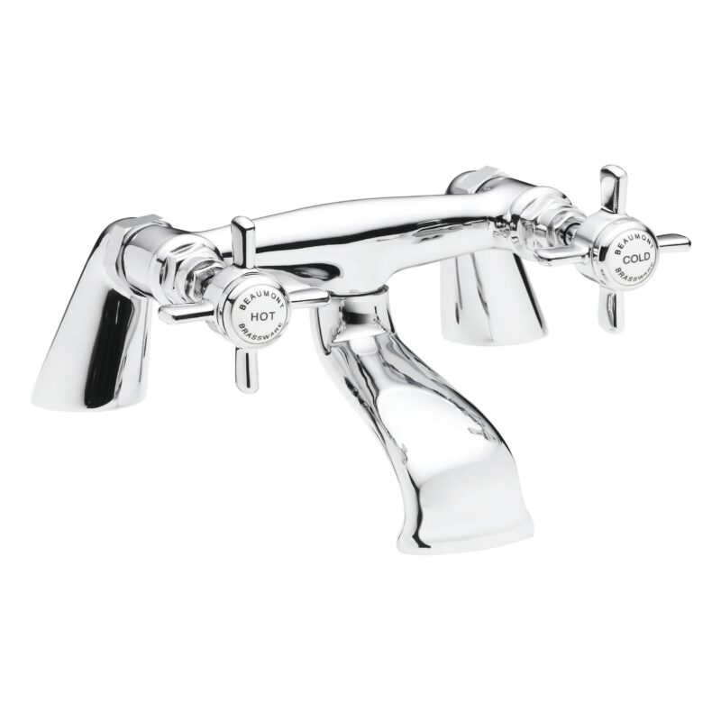 Nuie Beaumont Chrome Bath Filler Nuie Beaumont Chrome Bath Filler
