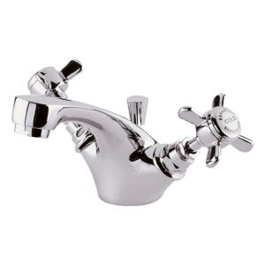 Nuie Beaumont Chrome Mono Basin Mixer Tap with Pop Up Waste