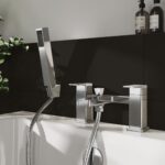 Nuie Kalk Chrome Bath Shower Mixer