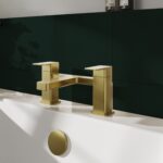 Nuie Kalk Brushed Brass Bath Filler