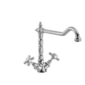 Nuie French Classic Kitchen Sink Mixer Chrome