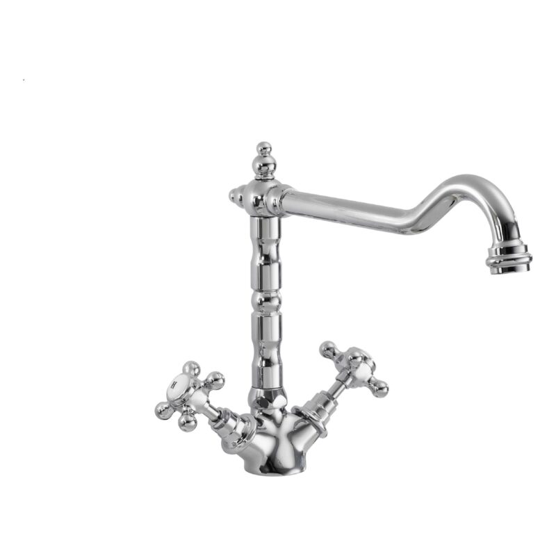 Nuie French Classic Kitchen Sink Mixer Chrome