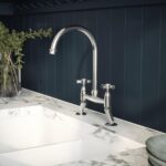 Nuie Traditional 2 Hole Bridge Mixer Tap Crosshead Handles