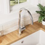 Nuie Lachen Round Single Lever Mono Sink Mixer Chrome