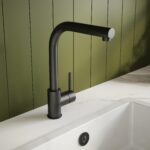 Nuie Rayna Black Single Lever Kitchen Tap