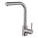 Nuie Rayna Brushed Nickel Single Lever Kitchen Tap