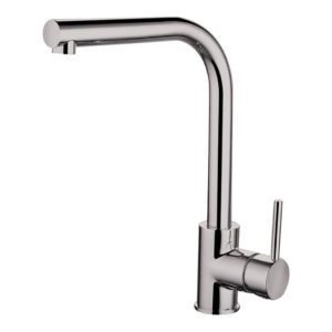Nuie Rayna Brushed Nickel Single Lever Kitchen Tap